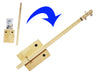 Complete 'Pure & Simple' Cigar Box Guitar Kit - The Easiest Cbg Kit To Build, Bar None!