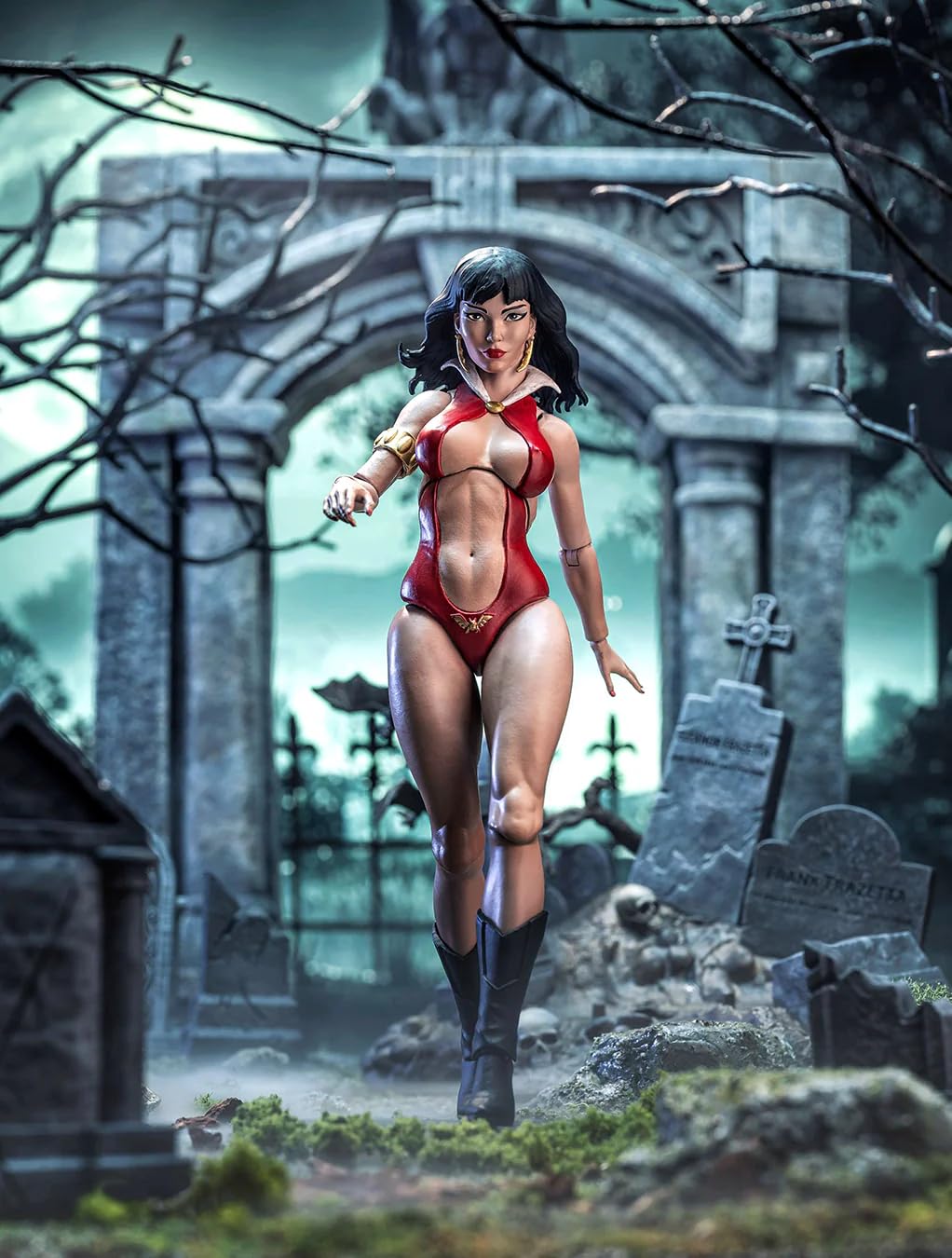 Frazetta Girls Vampirella 1:12 Scale Action Figure