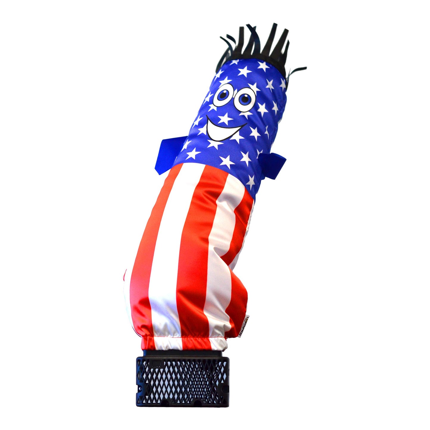 Lookourway Air Dancers Mini Inflatable Tube Man Set - 29' Wacky Waving Inflatable Tube Guy With Blower For Desktop Advertising - American Flag