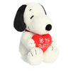 Aurora Timeless Peanuts Snoopy Be My Sweetie Stuffed Animal - Classic Characters - Lasting Memories - White 11 Inches