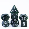HDdais Polyhedral DND Dice Sets 7-Die D&D Dice for Dungeons and Dragons Pathfinder DND RPG MTG Table Gaming Dice (Dark Green)