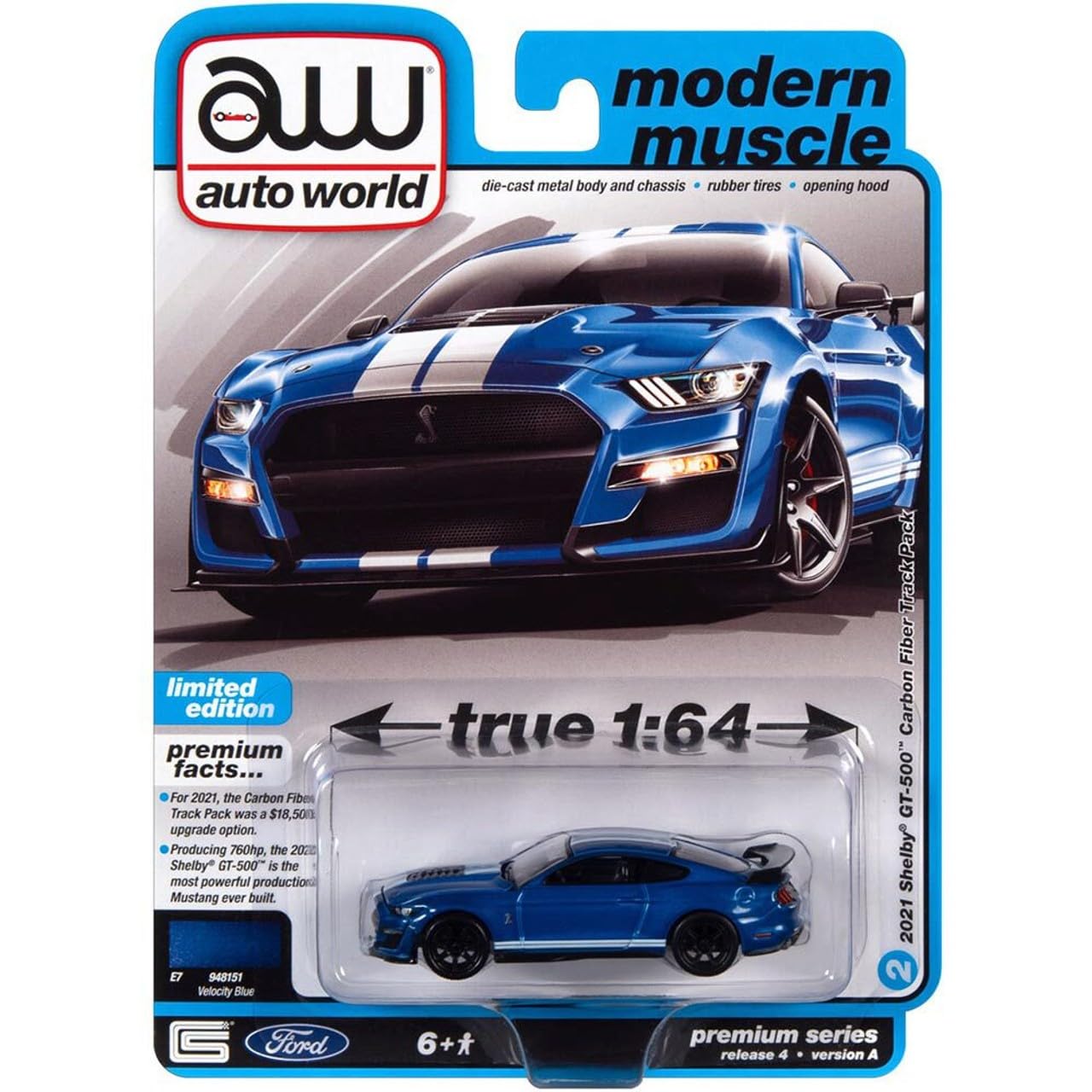 Auto World - 2021 Shelby GT500 Carbon Edition