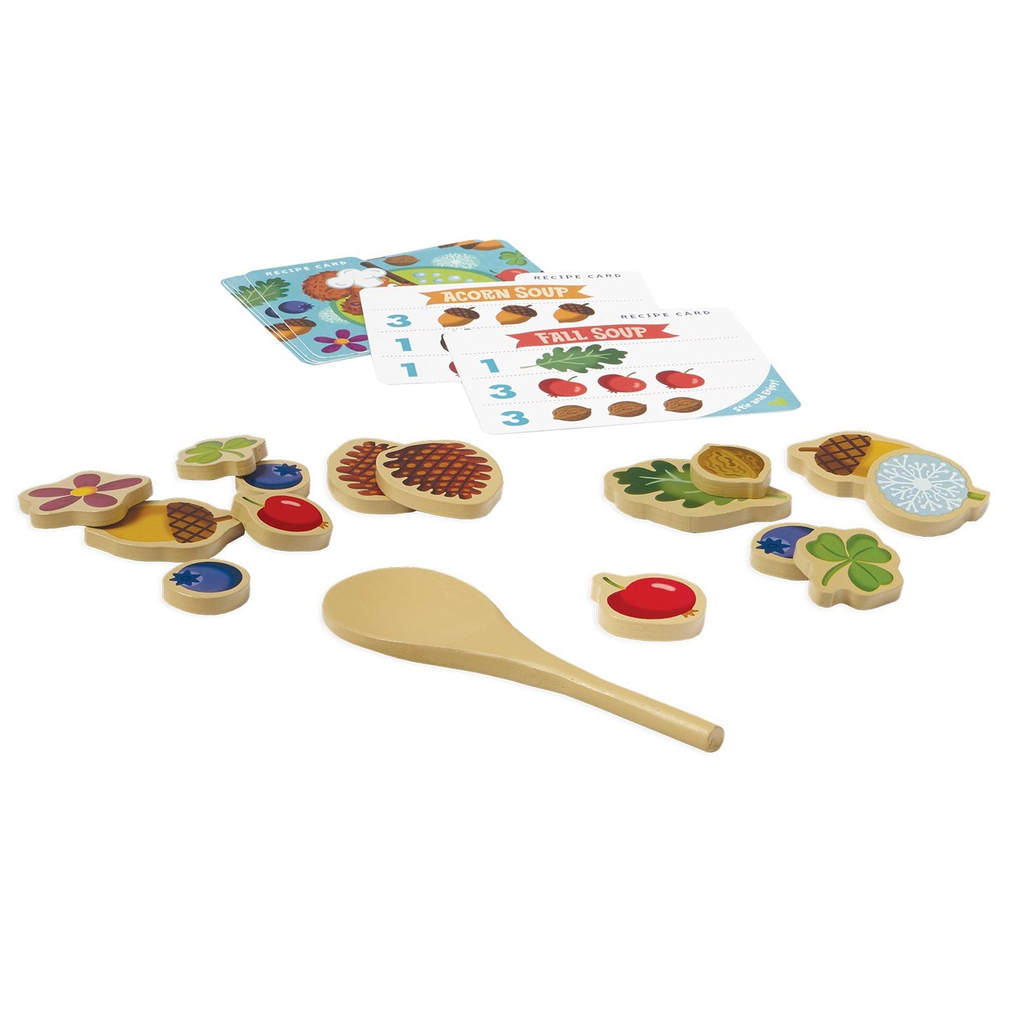 Peaceable Kingdom Acorn Soup Game - Educational Games For Toddlers, Includes Instructions And Parent Guide - 2 Year Old And Up