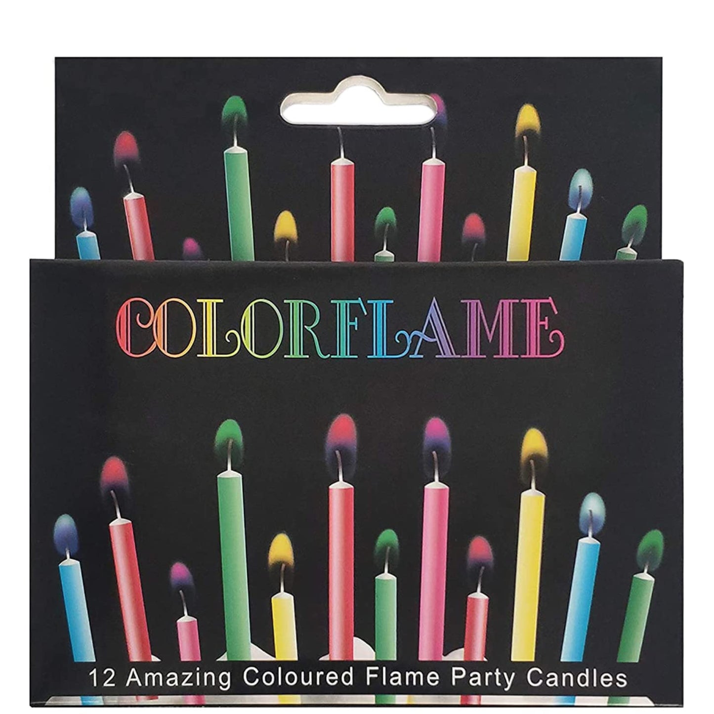 Happy Birthday Cake Candles,Birthday Candle Fun Colorful Candle Holders Included, for Birthday Cakes to Make it a Magical Celebr