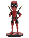 NECA Deadpool Head Knocker Toy - 8" Multi-colored Resin Figure Model 61502