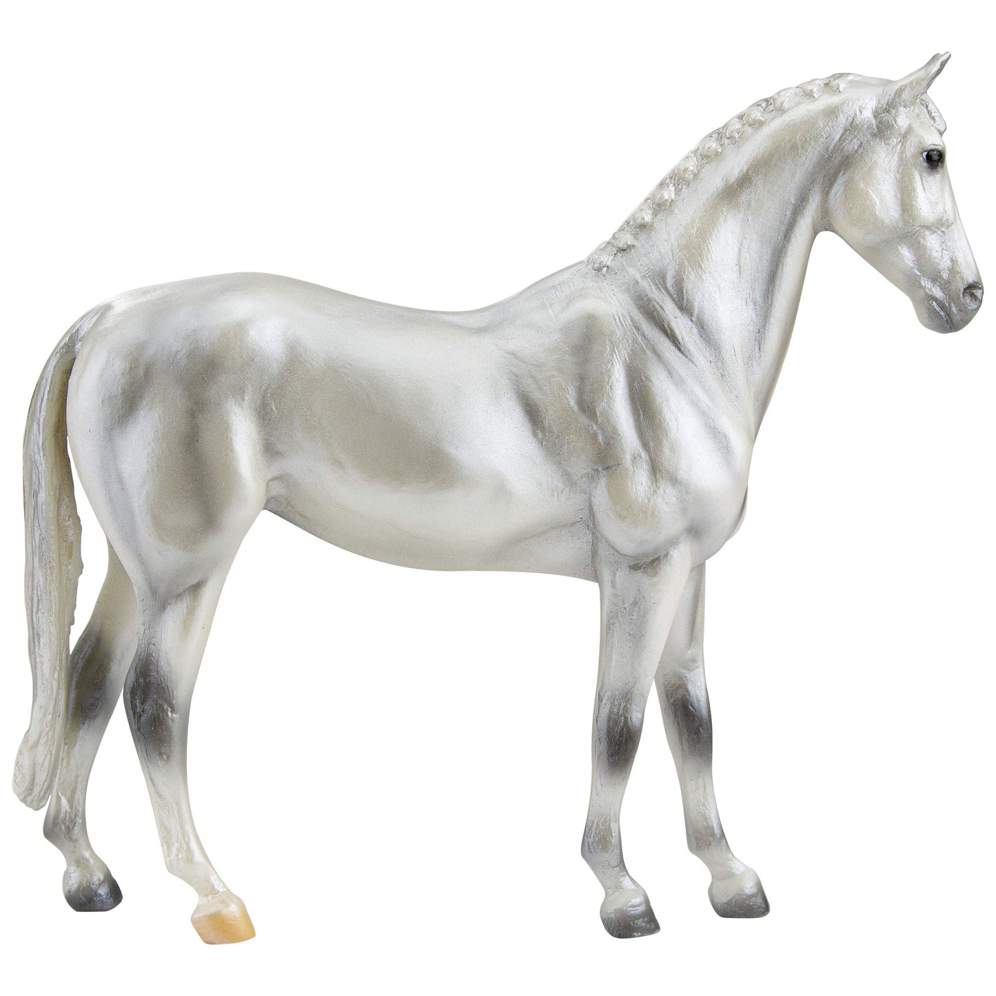 Breyer Horses Freedom Series Horse | Pearly Grey Trakehner | 9.75' X 7' | 1:12 Scale | Horse Toy | Model #960, White