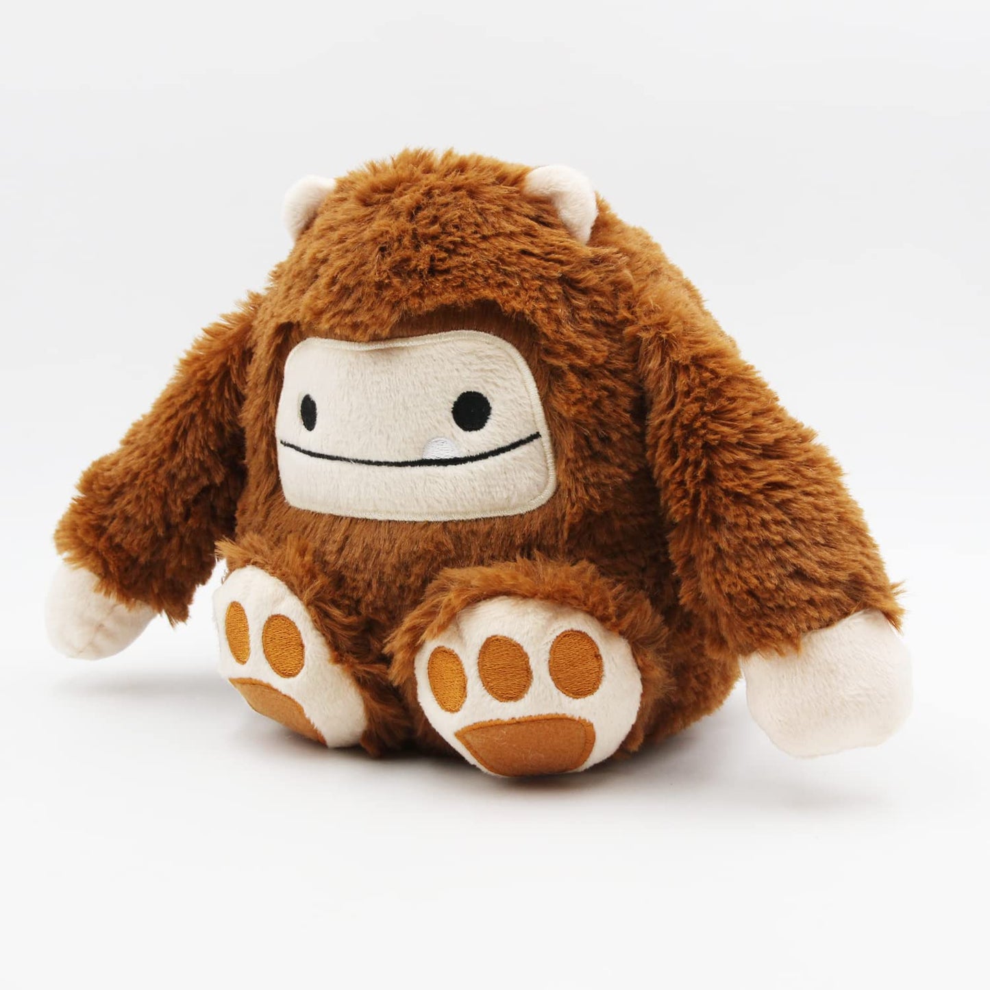 Okidg 5.9Inch Bigfoot Plush Toy Adorable Big Foot Plushie Cute Monster Stuffed Animal Doll (5.9Inch, Brown)