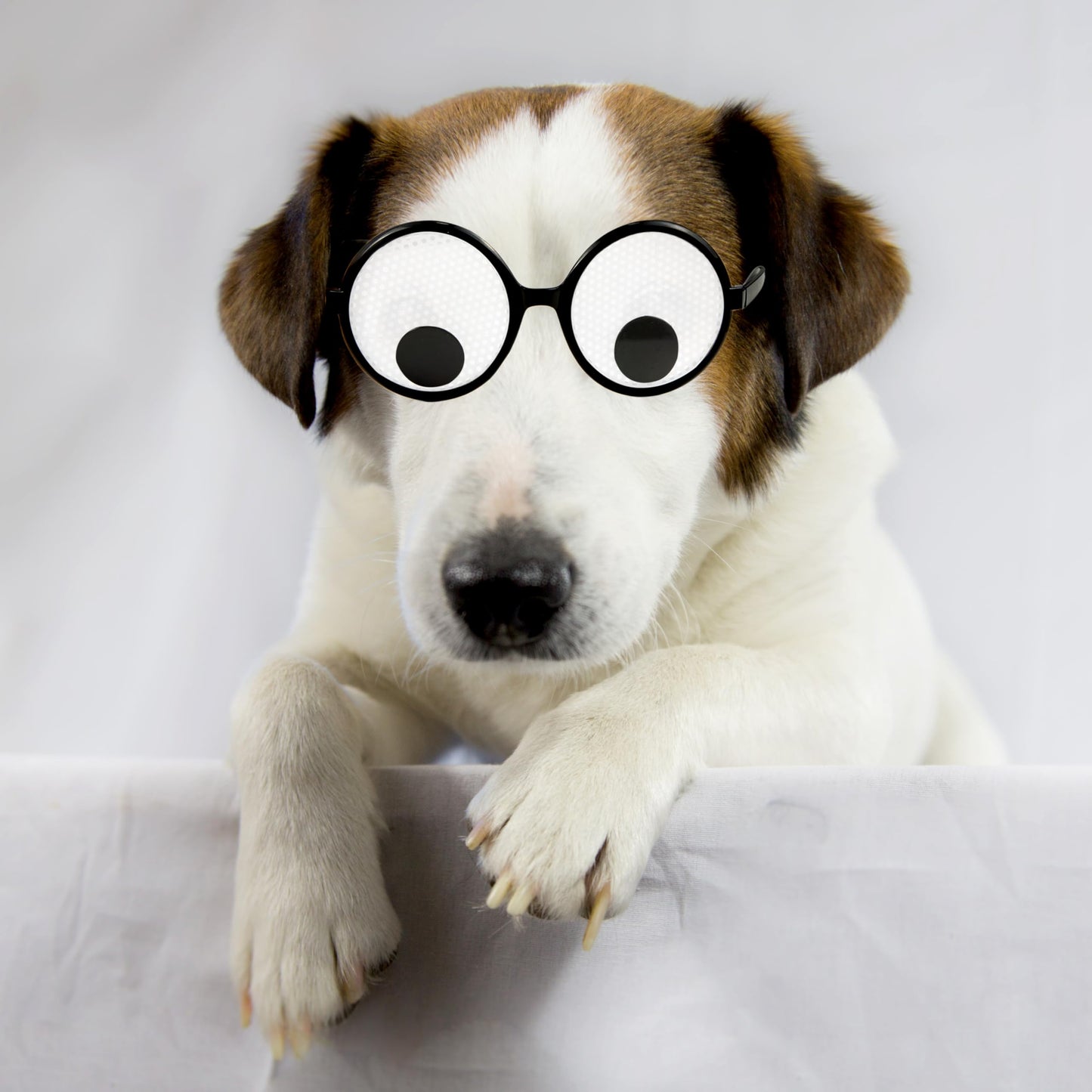 Hohajiu Googly Eyes Glasses, Funny Glasses Pranks Toy, Novelty Shaking Giant Eye Glasses, Funny Costume Accessories (3 Pcs)