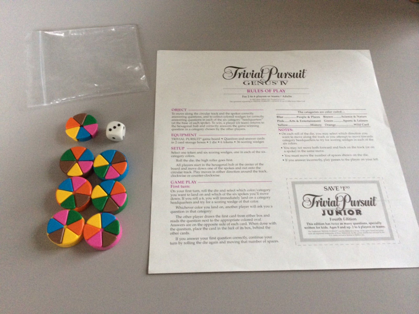 Hasbro Trivial Pursuit - Genus IV