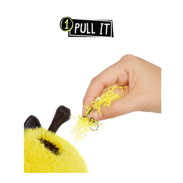 Fluffie Stuffiez Bee Plush Toy - Small Collectible, Ultra Soft Polyester, Multicolor, Model 594284, Surprise Reveal Fidget Play