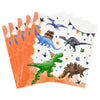 Wernnsai Dinosaur Birthday Decorations - 50 Pack Dinosaur Paper Napkins Dinosaur Theme Party Supplies 3-Ply Disposable Dino Dinner Napkins For Kids Boys Birthday 6.5 X 6.5 Inches