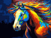 Horse Paint by Numbers Kit for Kids, Adults Paint by Number Kits on Canvas Kids Painting by Number Kit for Home Decor, Flying Ho