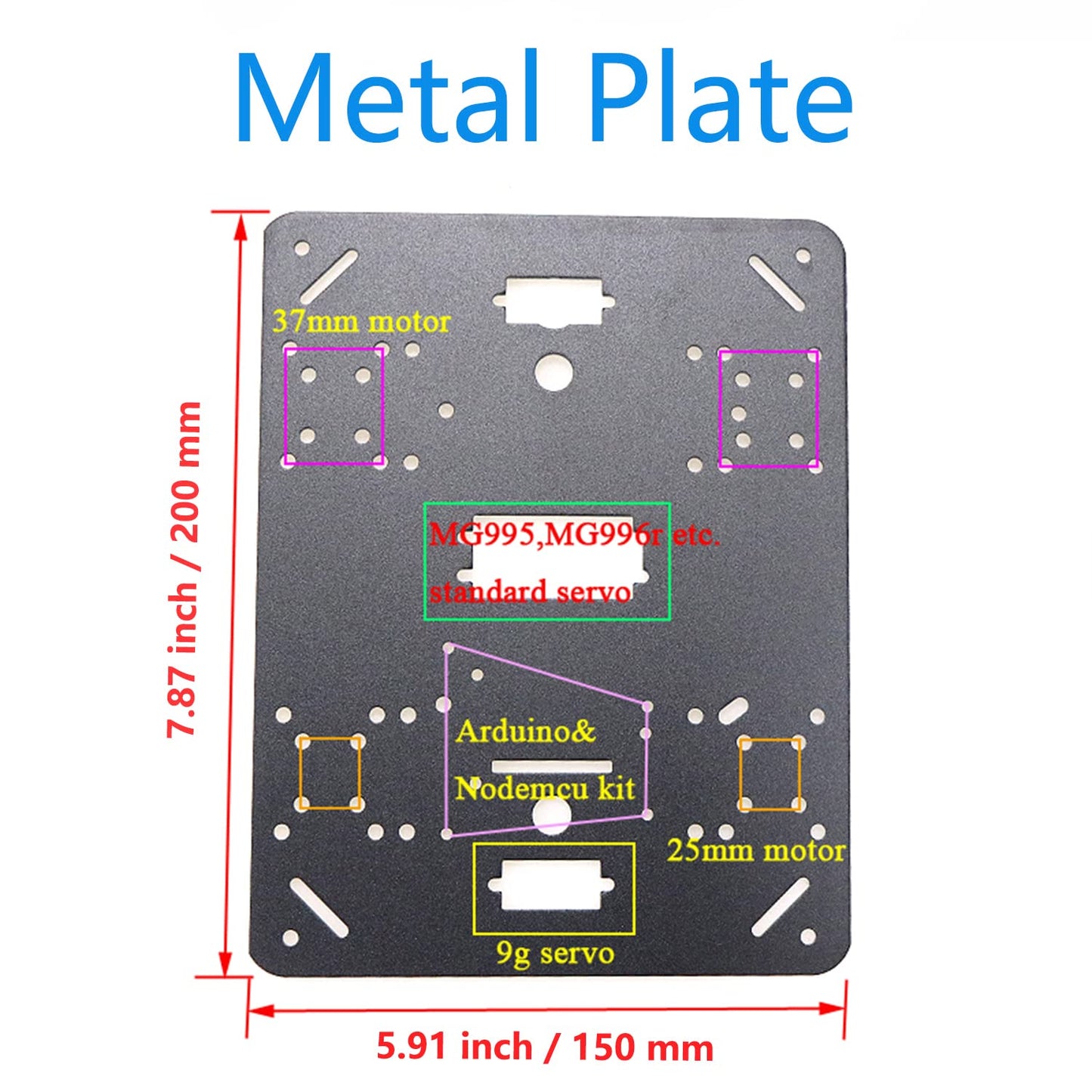 Swaytail Professional Ts300 Shock Absorption Robot Tank Chassis With Suspension Supporting Holder For Arduino Raspberry Pie, Rc