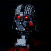 Briksmax Led Lighting Kit For Darth Vader Helmet - Compatible With Lego 75304 Building Blocks Model- Not Include The Lego Set