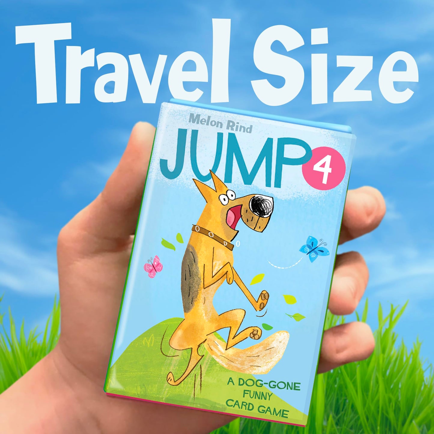 Melon Rind Jump 4, Math Game For Kids (Ages 7+) Fun Multiples Of 4 Card Game - Engaging Math Game For Kids, Perfect Stocking Stu