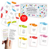 700 Family Conversation Cards, Fun Conversation Starter Cards For Families, Play Dinner Table Games, Family Talking Cards, Quest