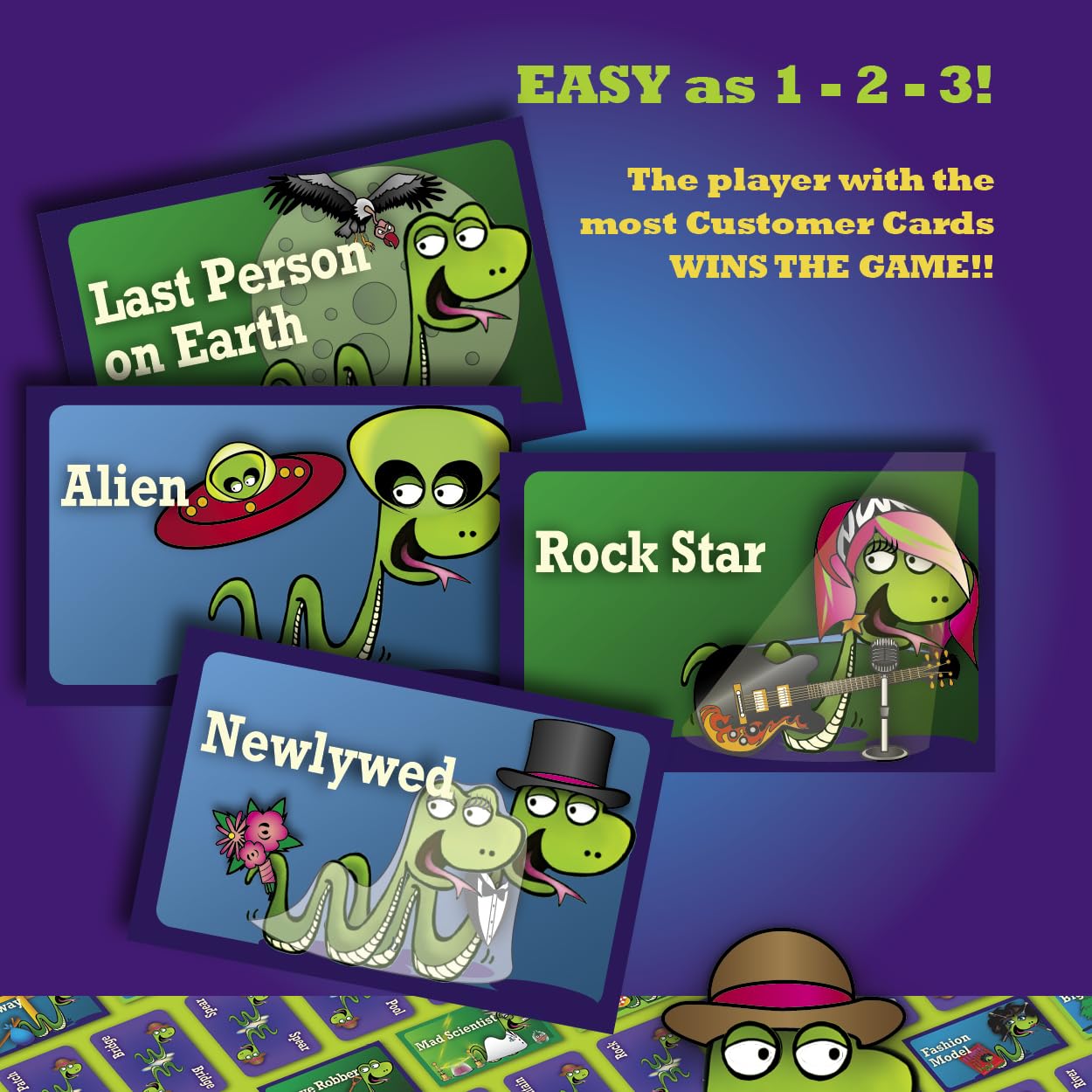 SNAKE OIL Card Game - SNAKE OIL: The Silly Selling Party Game, Medium, Multicolor, Cardboard, Model 10000