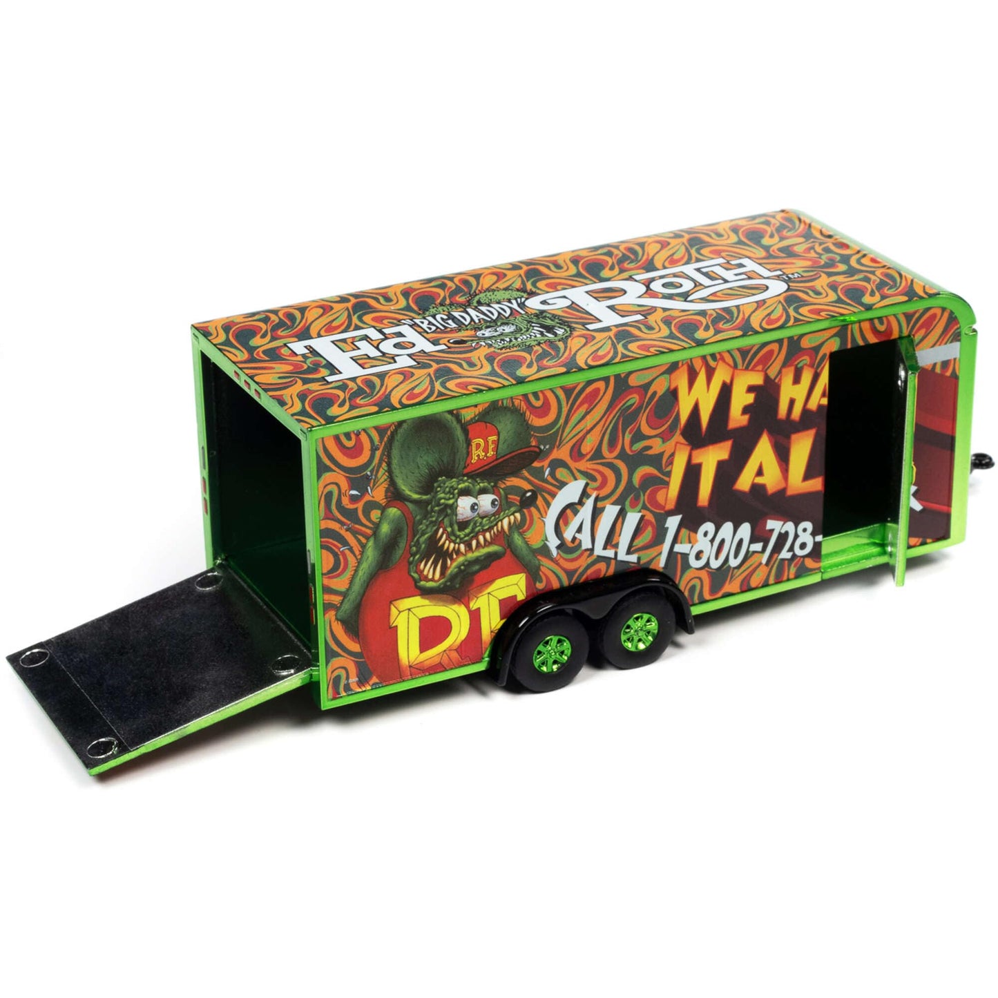 Auto World - Enclosed Trailer Rat Fink (Awsp106 Hobby Exclusive)