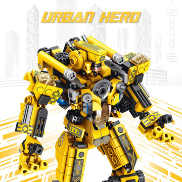 Sciencow Robot Building Toys For 6 7 8 9 10 11 12 13 14 Years Old Kids | 25-In-1 Construction Blocks Sets For Robot Or Trucks, C