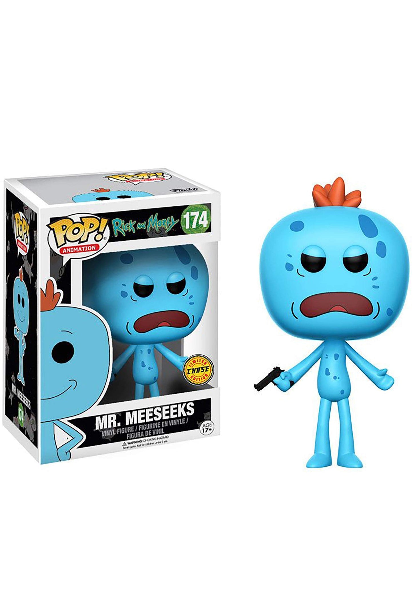 Funko Pop Animation Rick And Morty Mr. Meeseeks (Styles May Vary) Action Figure