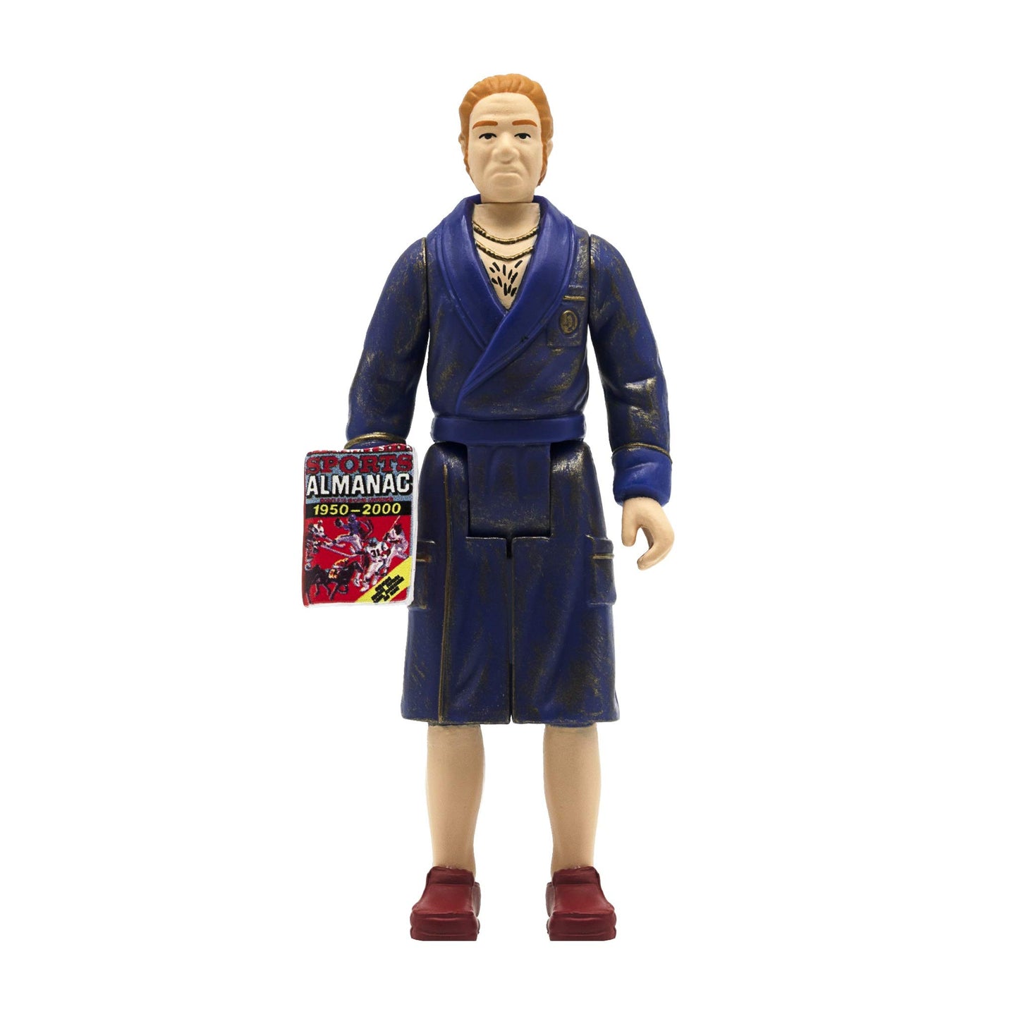 Super7 Back To The Future 2 Biff Tannen Bathrobe Reaction Figure 3.75''