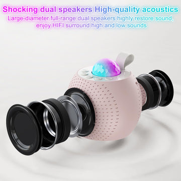 Southman Mini Karaoke Machine For Kids Adults, Bluetooth Karaoke Machine With 2 Wireless Microphone For Kids Ages 4,5,6,7,8,9,10