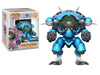 Funko - Overwatch-D.Va & Mech Exclusive (Blueberry) Figurine, Multicoloured, 29161