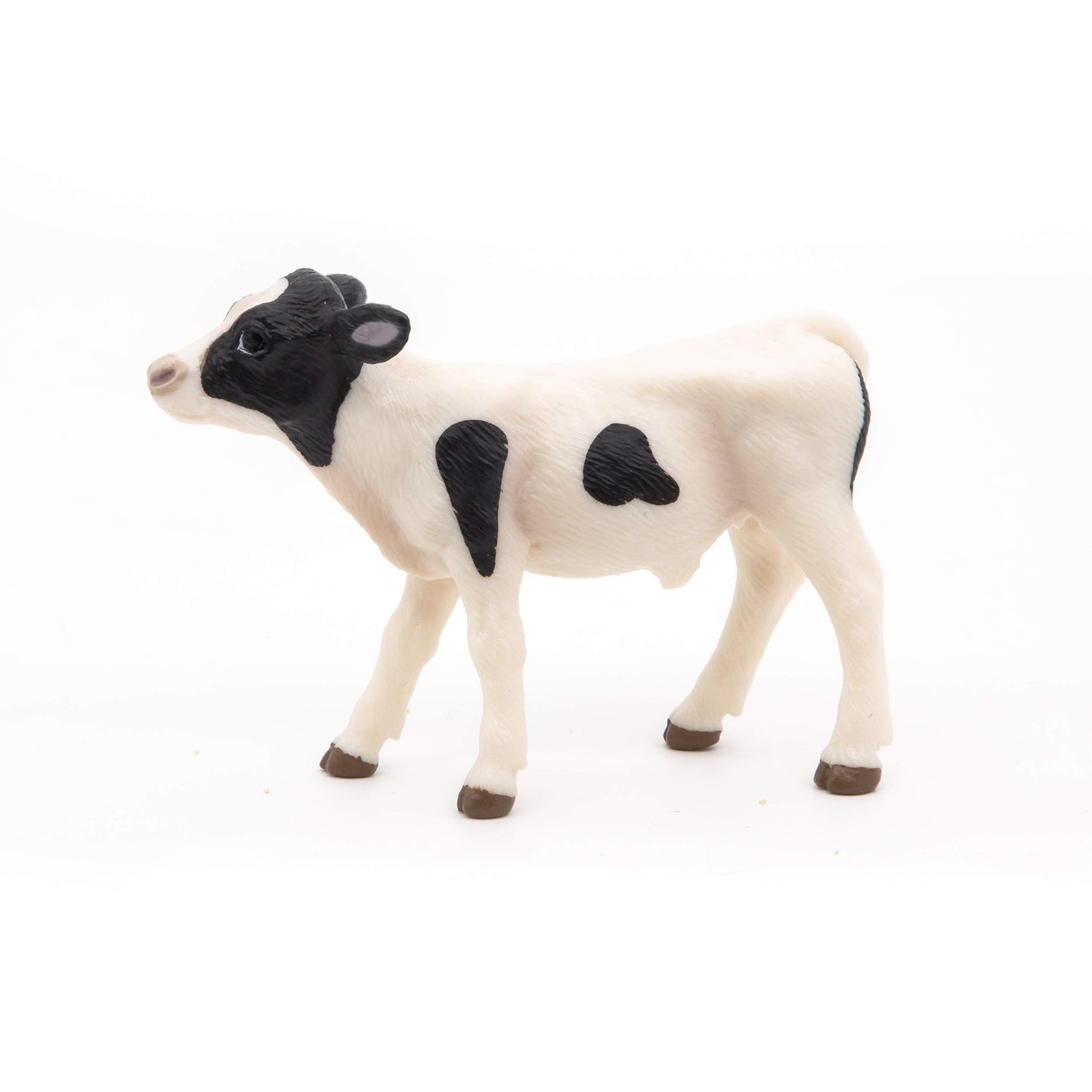 Papo Black And White Calf Figure