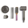 Casdon Dyson Supersonic Styling Set | Interactive Toy Hairdryer for Kids 3+ | Grey | Model 73252 | Plastic Material