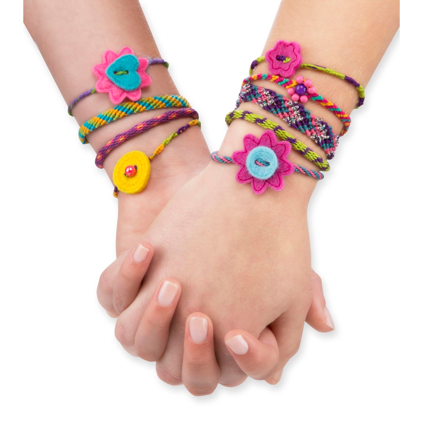 Melissa & Doug On the Go Friendship Bracelet Craft Set (Makes 10+ Bracelets)