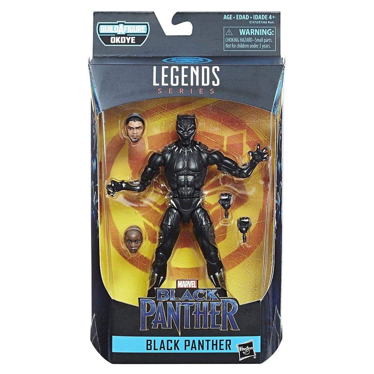 Marvel Black Panther Legends Series Black Panther, 6-Inch