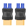 Laisomeke 2 Pack XT60 Male to EC3 Female Mould Type Adapter no Wire Connector Adapter for LiPO Battery