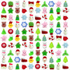 Anditoy 100 Pcs Christmas Mochi Squishy Toys Squishies Christmas Toys For Kids Girls Boys Toddlers Christmas Party Favors Stocking Stuffers Gifts
