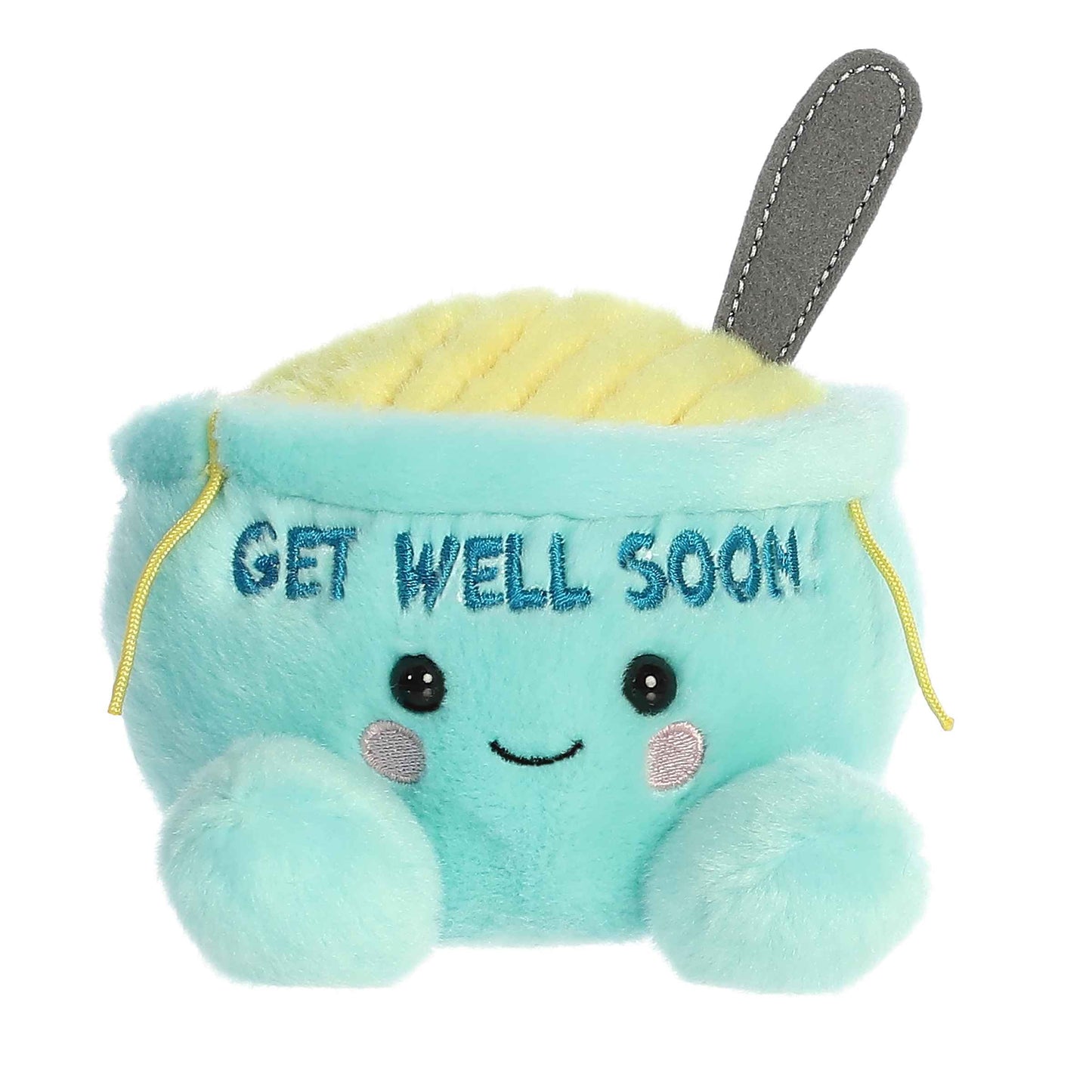 Aurora Adorable Palm Pals Welly Chicken Soup Stuffed Animal - Pocket-Sized Play - Collectable Fun - Blue 5 Inches