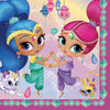 Unique Shimmer And Shine Luncheon Paper Napkins - 6.5' X 6.5', 16 Pcs