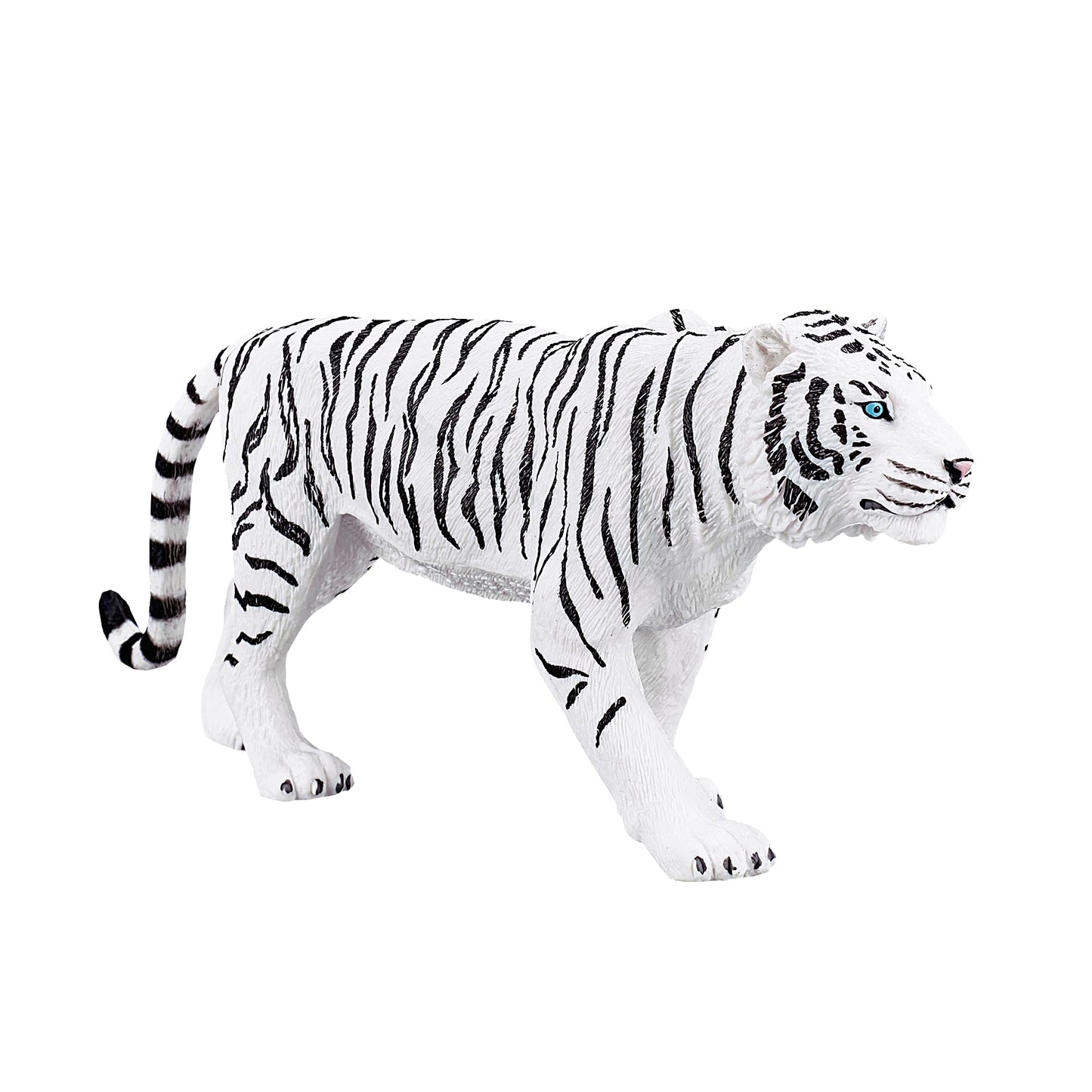 Mojo White Tiger Realistic International Wildlife Hand Painted Toy Figurine