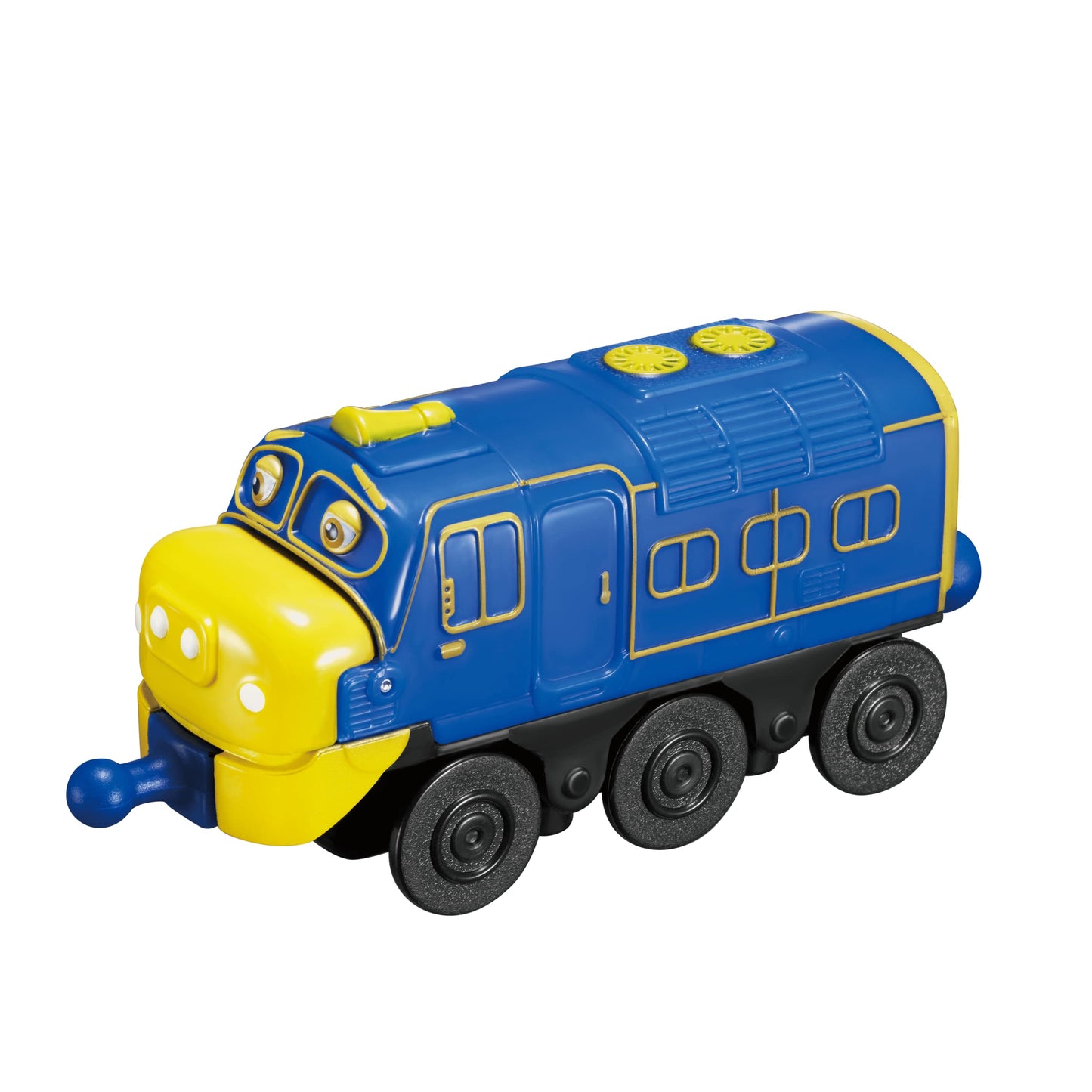 Chuggington - Look Alive Chuggers 3-Pack - Wilson, Brewster, Koko - Connectable Train Toys With Moving Parts - Free-Rolling Wheels - 3.75 Inch Scale - Gift For Preschool Kids Age 3 And Up