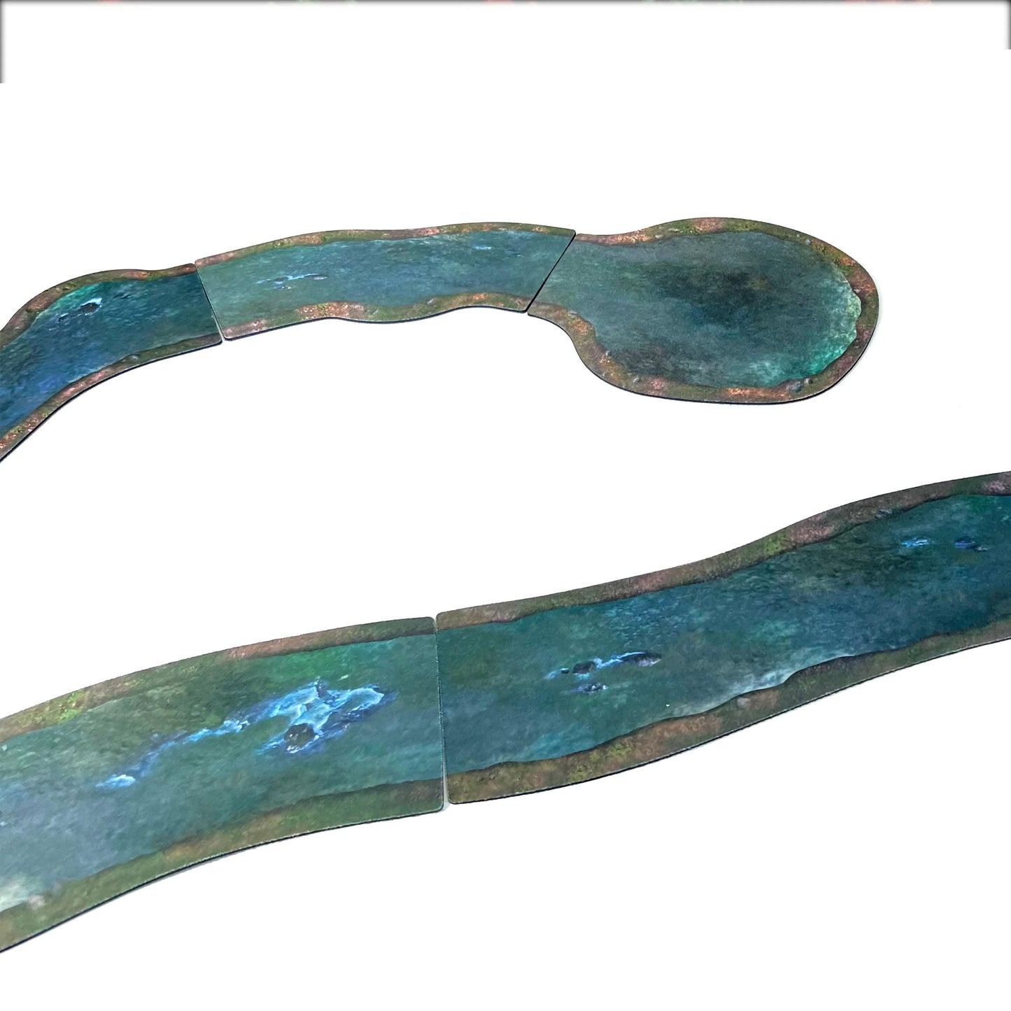 Monster Scenery: Rivers And Roads Neoprene Playmat Pieces