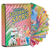 Pn Avan Football Card Set Waterproof Plastic Card Rainbow 55 Card (Rainbow Colour)