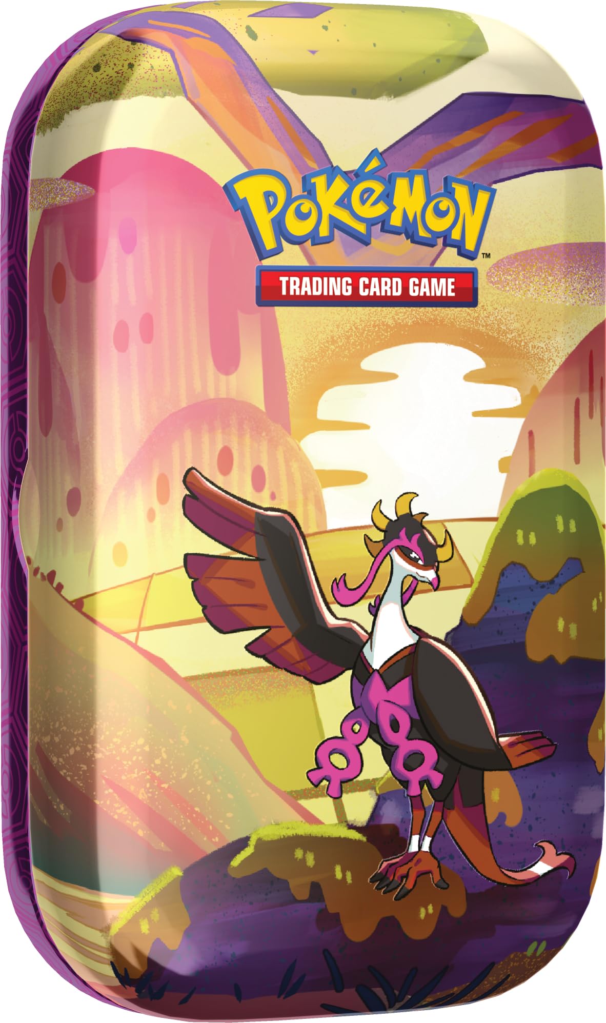 Pok  Mon Tcg: Scarlet & Violet-Shrouded Fable Mini Tin - Fezandipiti (2 Booster Packs & 1 Sticker Sheet)