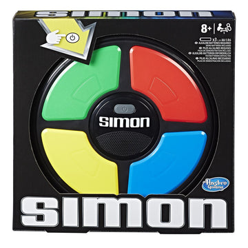 Hasbro Gaming Classic Simon Game, Multicoloured, 27x27 cm, Model B7962EU4, Ages 8-99