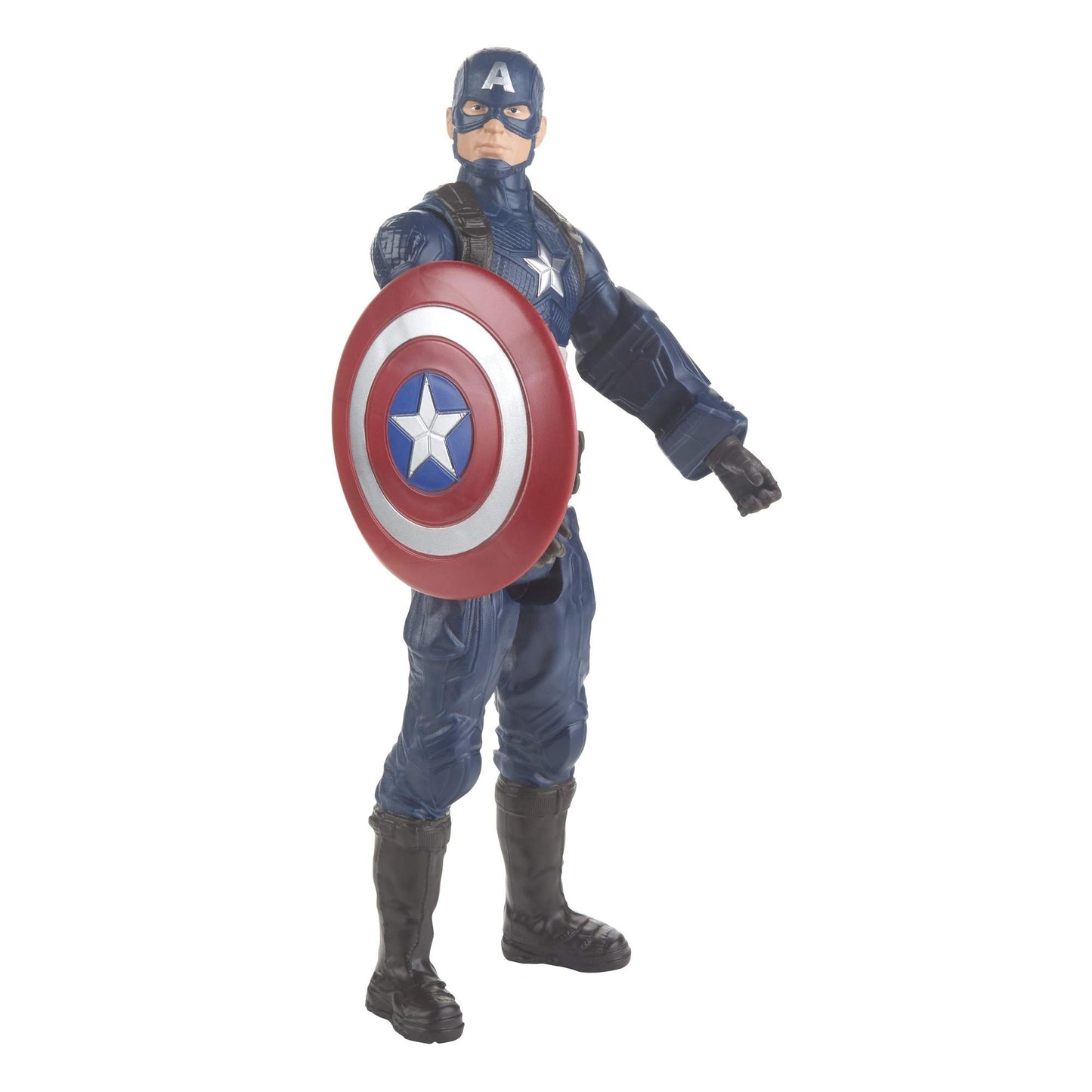 Marvel Avengers: Endgame Titan Hero Series Captain America 12'-Scale Super Hero Action Figure Toy With Titan Hero Power Fx Port