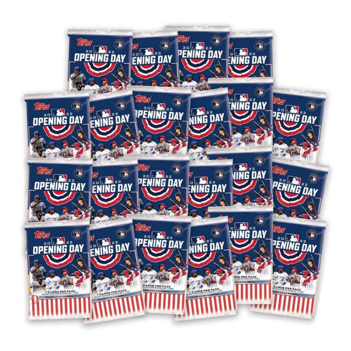 2022 Topps Opening Day Baseball Blaster Value Box - 154 Trading Cards Per Box