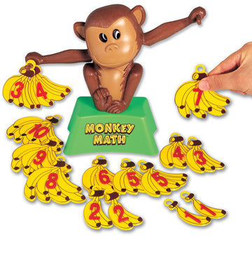 Monkey Math Game, Simple Addition Game For Kids
