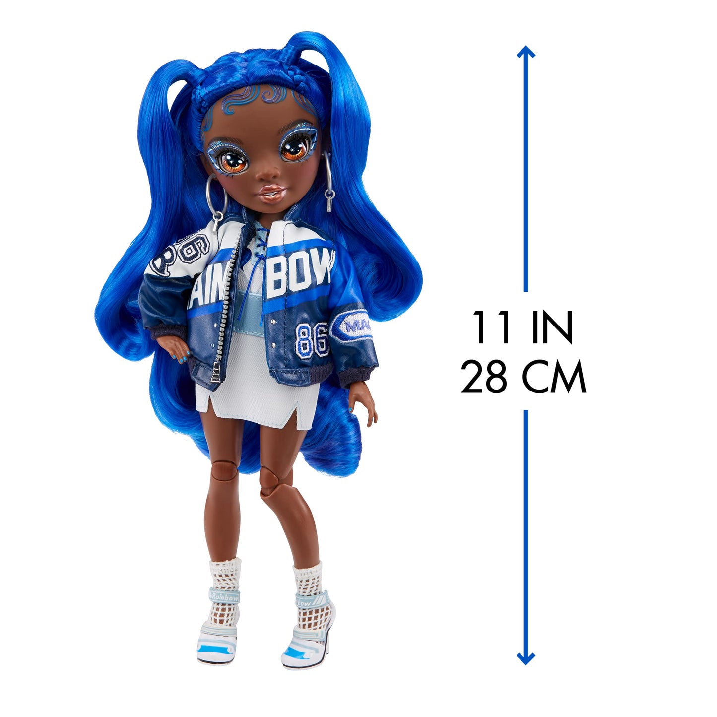 Rainbow High Coco Vanderbalt- Cobalt Blue Fashion Doll. 2 Designer Outfits To Mix & Match With Accessories, Great Gift For Kids 6-12 Years Old And Collectors