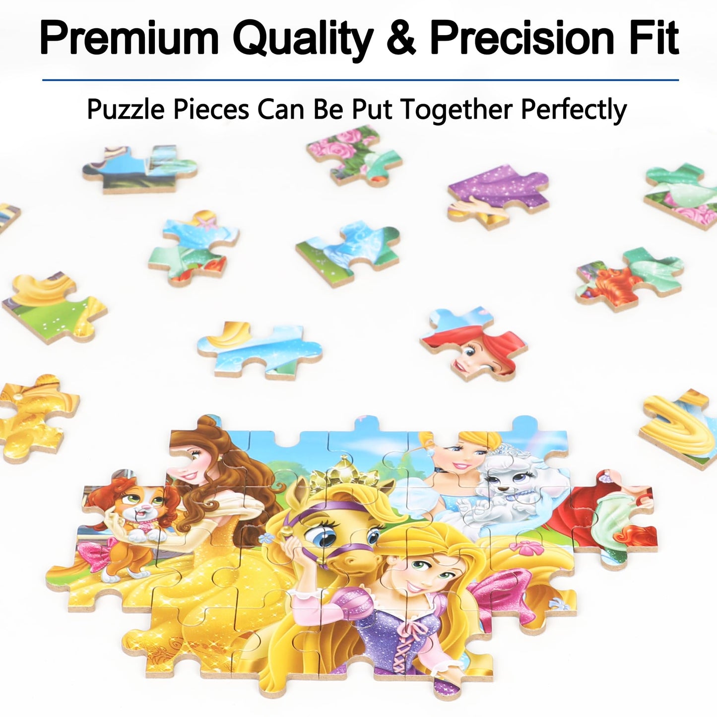 Lelemon Puzzles For Kids Ages 4-6, 60 Piece Puzzles For Kids Ages 3-5 In A Metal Box, Educational Kids Puzzles Jigsaw Puzzles Fo