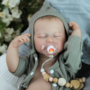 SCOM Realistic Reborn Baby Dolls 20 Inch Lifepreviously openedborn Baby Girl Doll with Full Body Vinyl Real Life Baby Dolls with Accessories for Ages 3+ | enhanced Gift