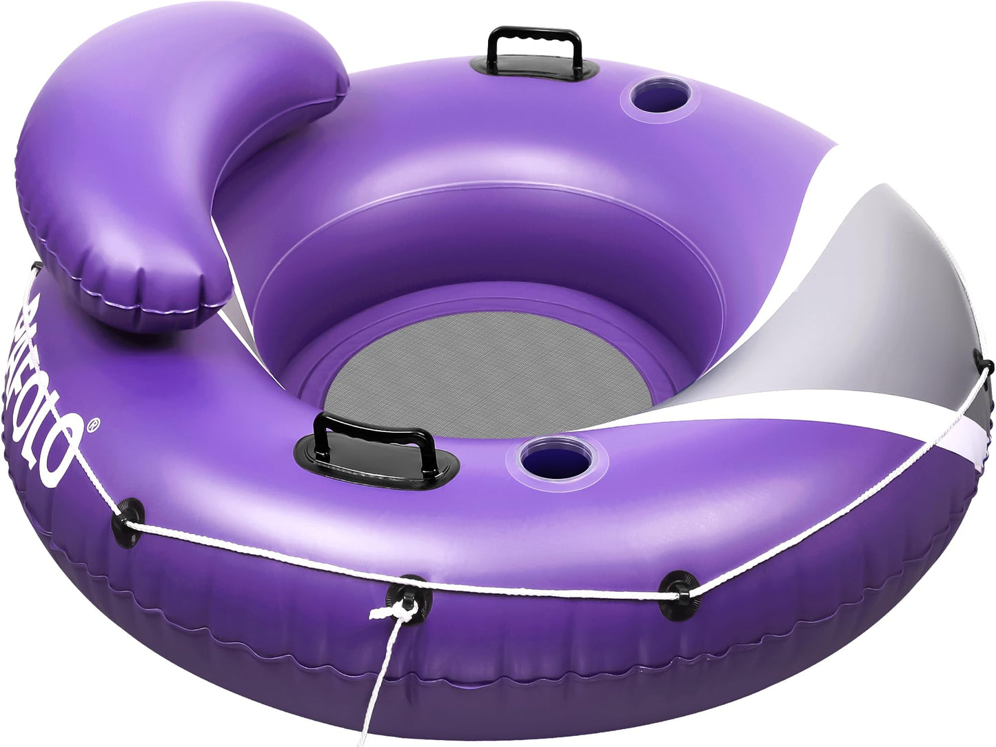 River Tubes For Floating Heavy Duty, Pool Float Adult, 45'' Inflatable Float Tube For Beach Lake Rafting, River Floats With Mesh
