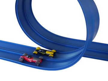 Blu Track 18 Ft. P.S. Starter - Large Blue Plastic Track Model 18PS