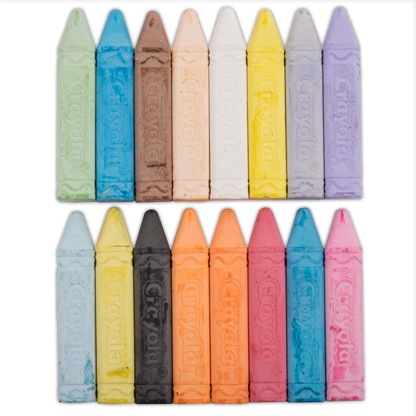 Crayola Sidewalk Chalk 16 Ct. Pack Of 2